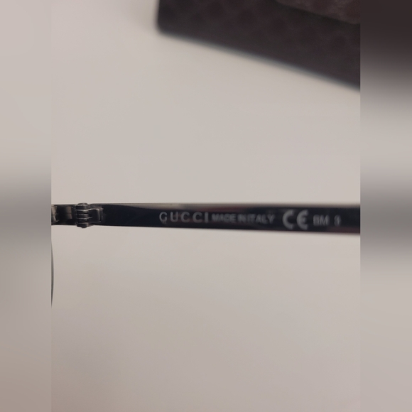 Gucci Black Sherry Line Unisex Aviators - Picture 3 of 3